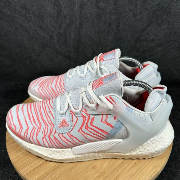 Adidas Alphatorsion Boost Running Shoes White Red FX3992 Mens Sz 9.5 - Picture 3 of 8